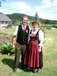 Rudi Hanni mit Tracht